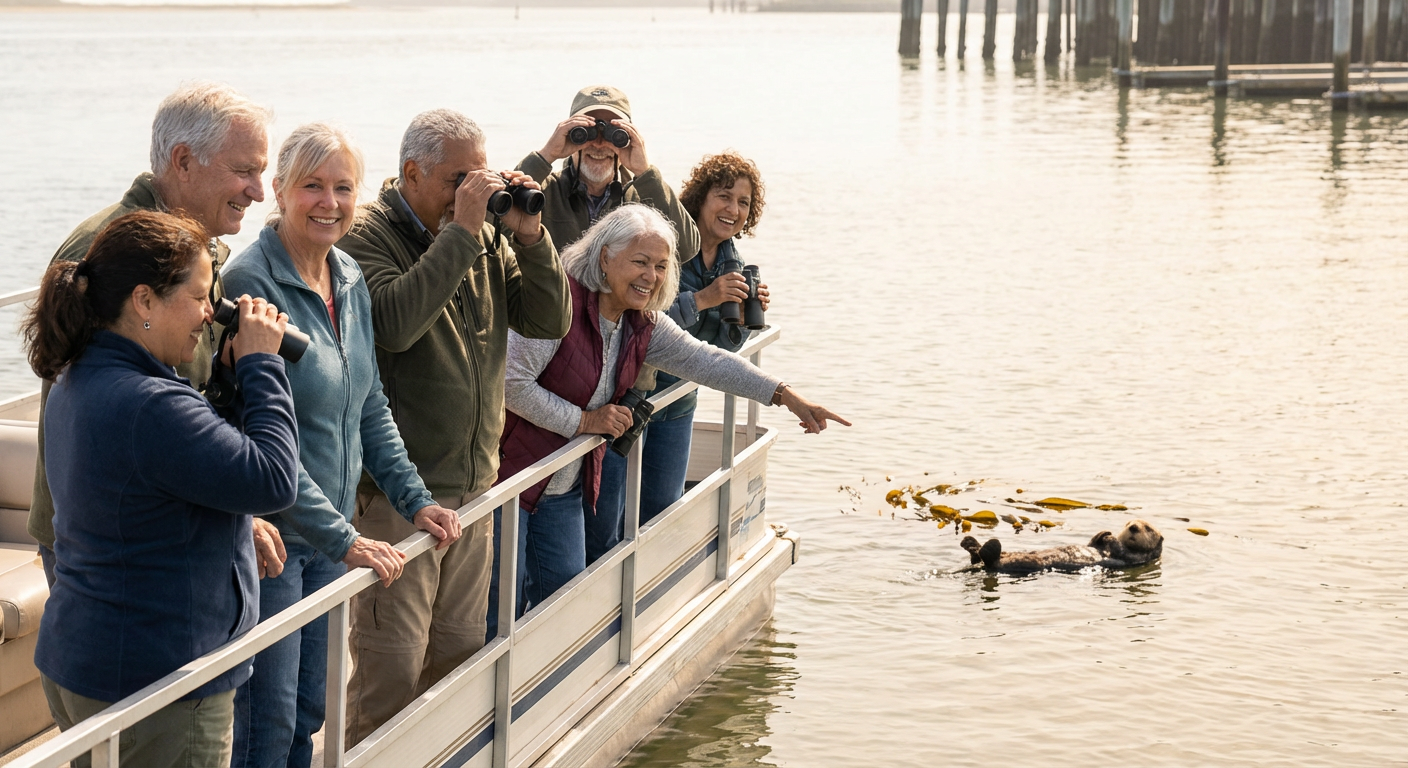 Elkhorn Slough Wildlife Boat Safari Tour