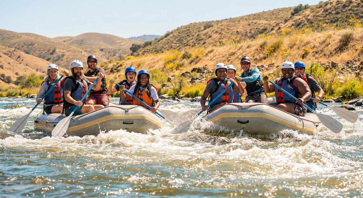 Merced River Whitewater Rafting Day Trip