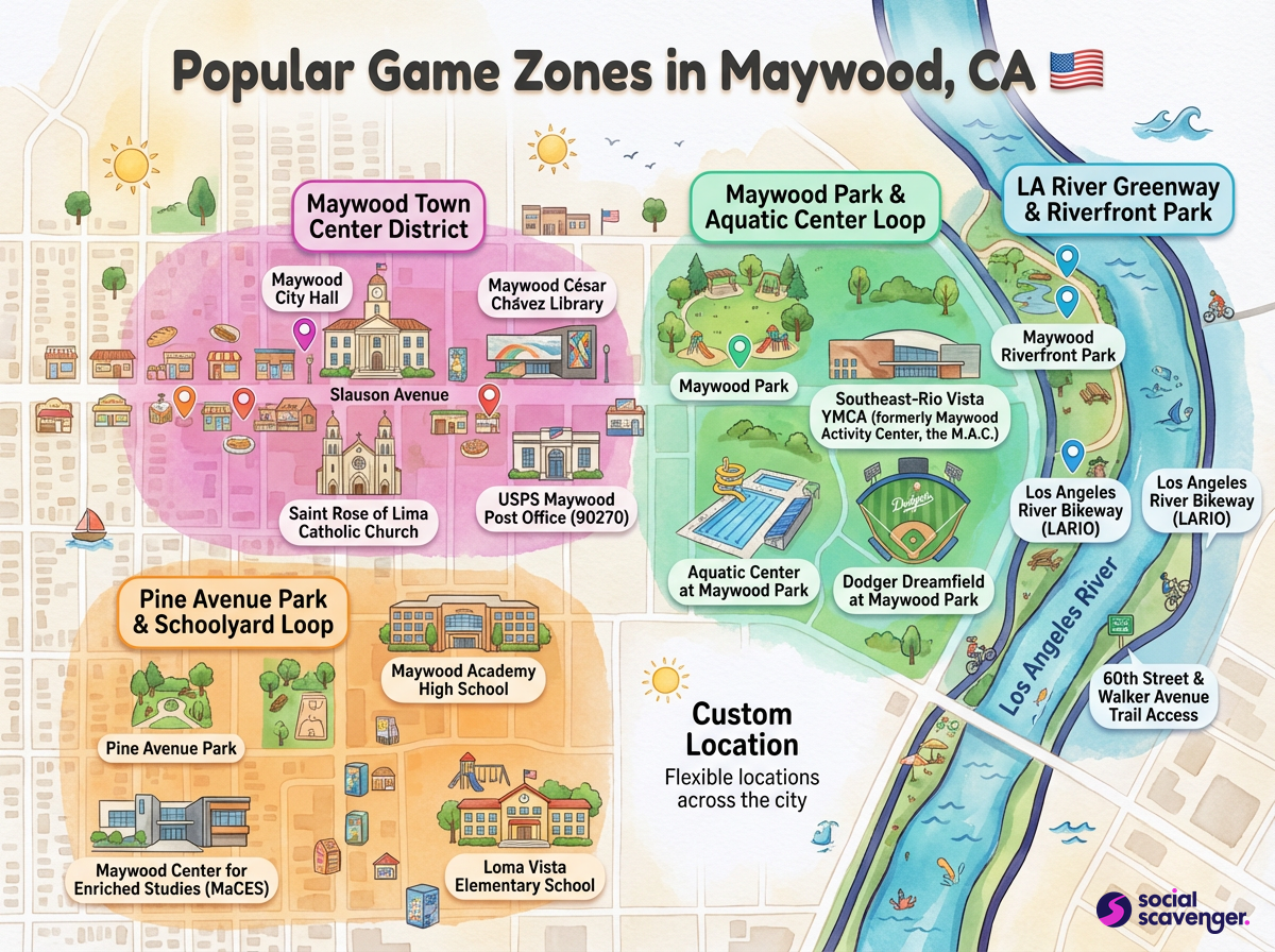 Discover Maywood's Favorite Game Zones