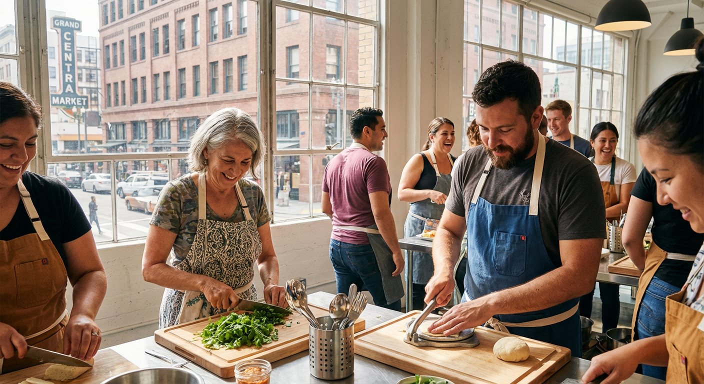 Hands-On Mexican Cooking Class at LA Cocina de Gloria Molina