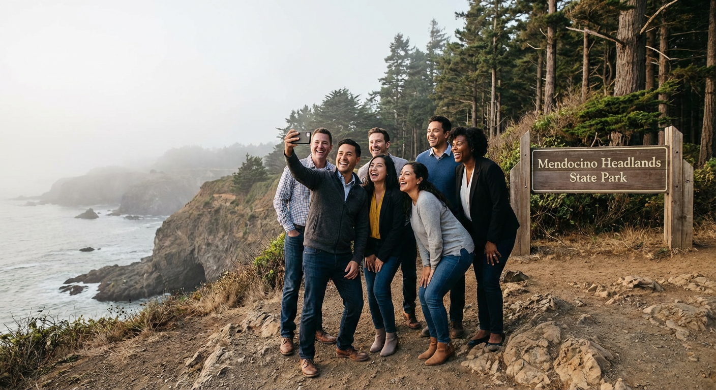 Mendocino County team building