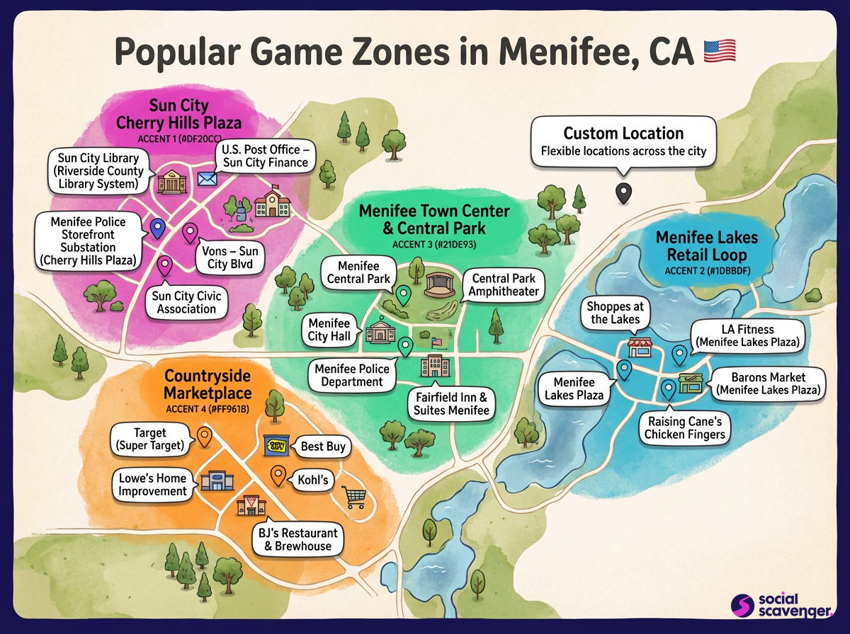 Discover Menifee's Favorite Game Zones