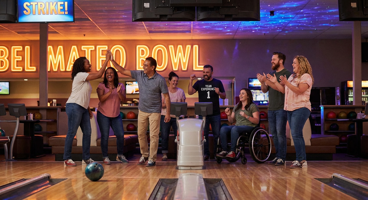 Private Bowling Lanes at Bel Mateo Bowl