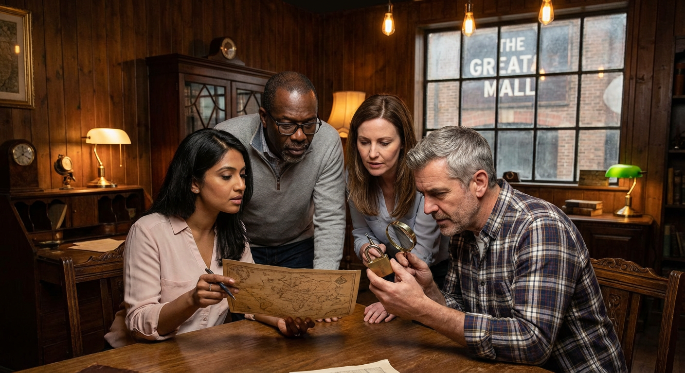 Immersive Escape Room Team Challenge at Great Mall