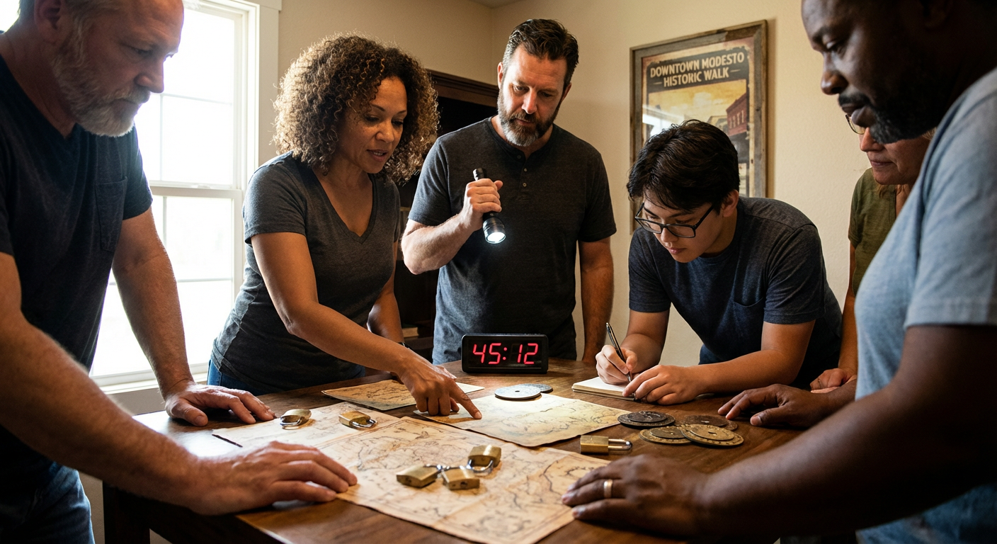 CSI Modesto Private Escape Room Challenge