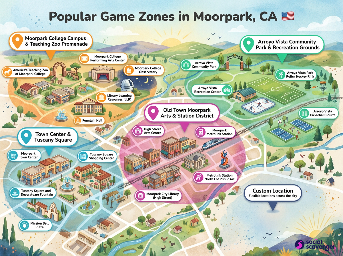 Explore Moorpark's Top Game Zones