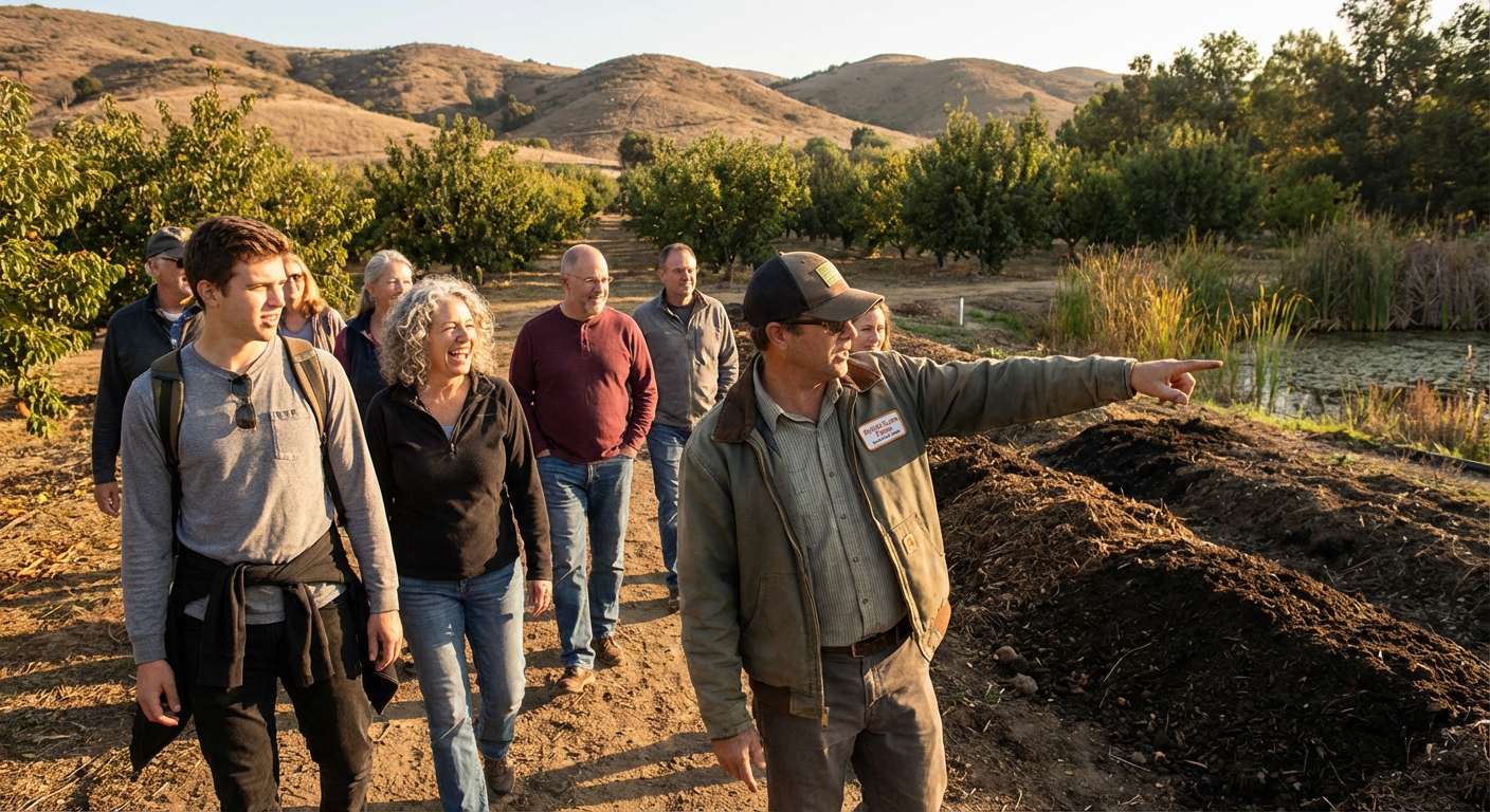 Private Regenerative Farm Tour At Apricot Lane Farms