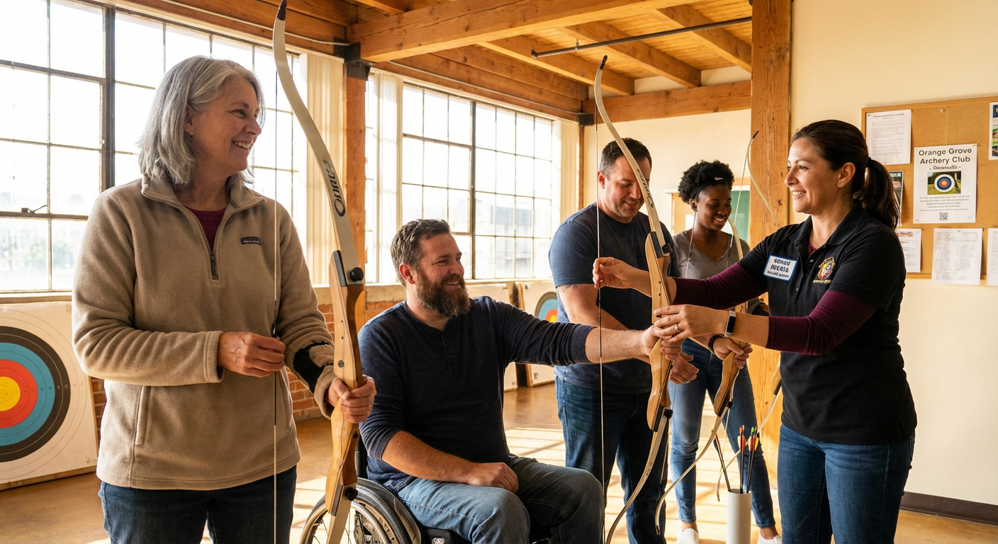 Team Archery Party and Coaching at Riverside Archery