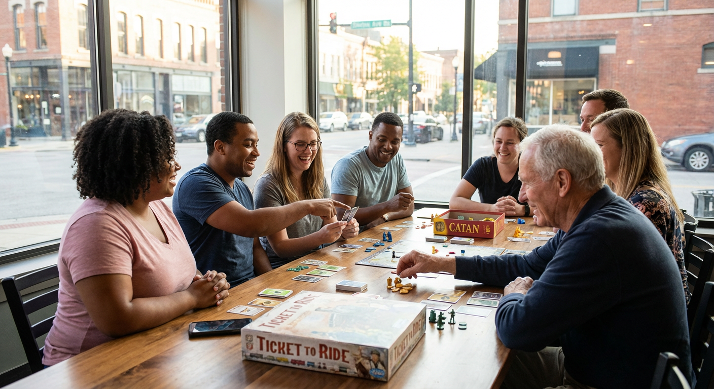 Private Board Game Lounge Booking at Next Level Cafe
