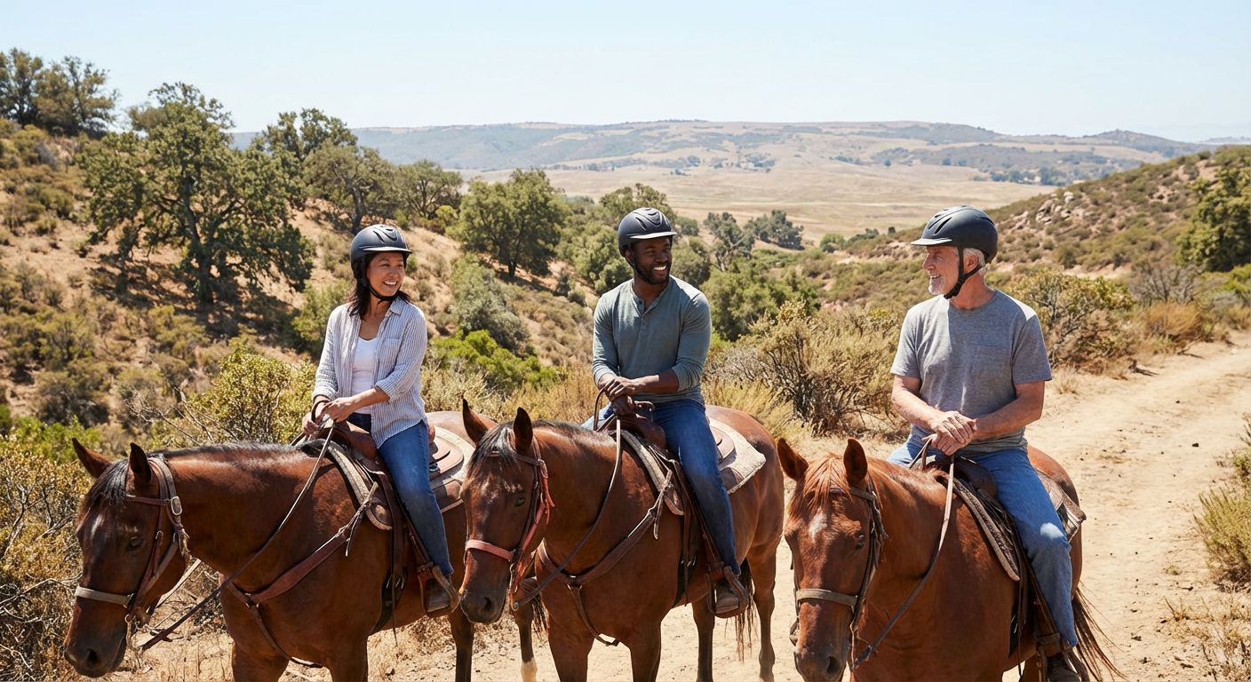 Guided La Cresta Trail Ride