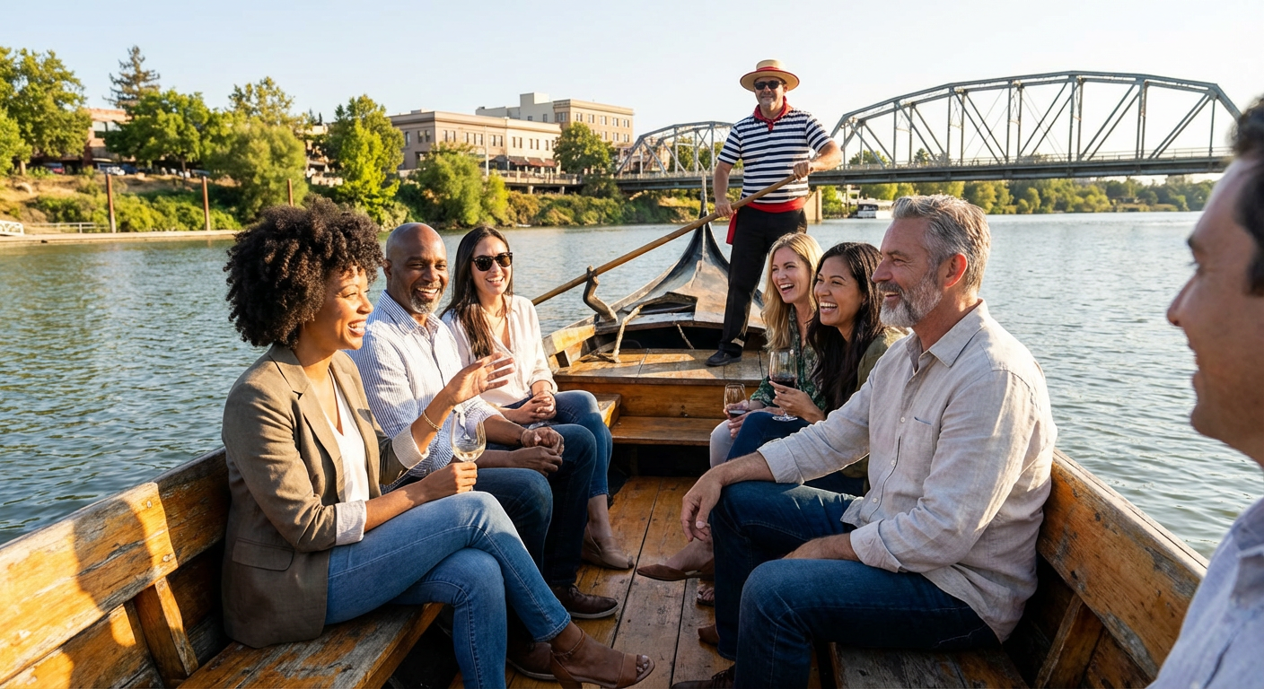 Private Gondola Cruise on Napa River