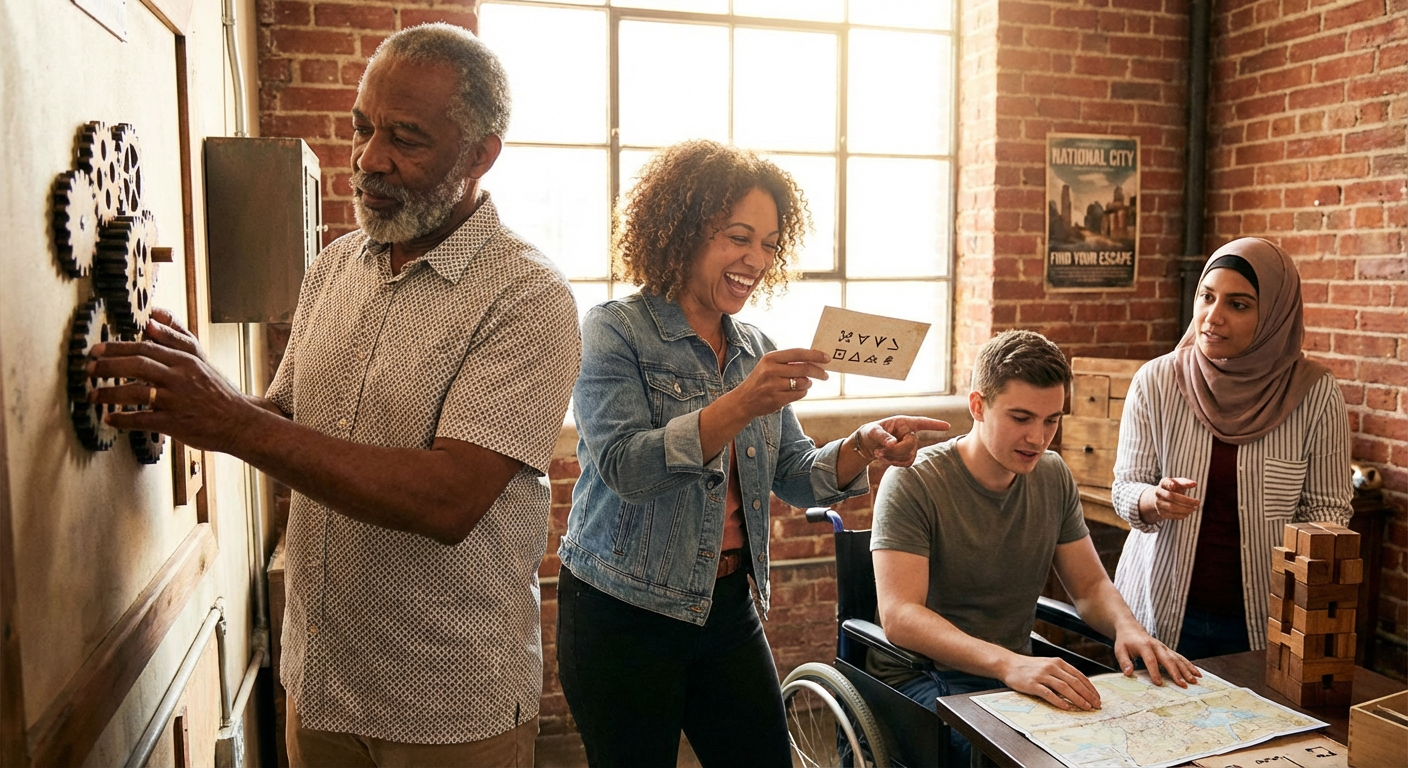 National City Escape Room Team Challenge