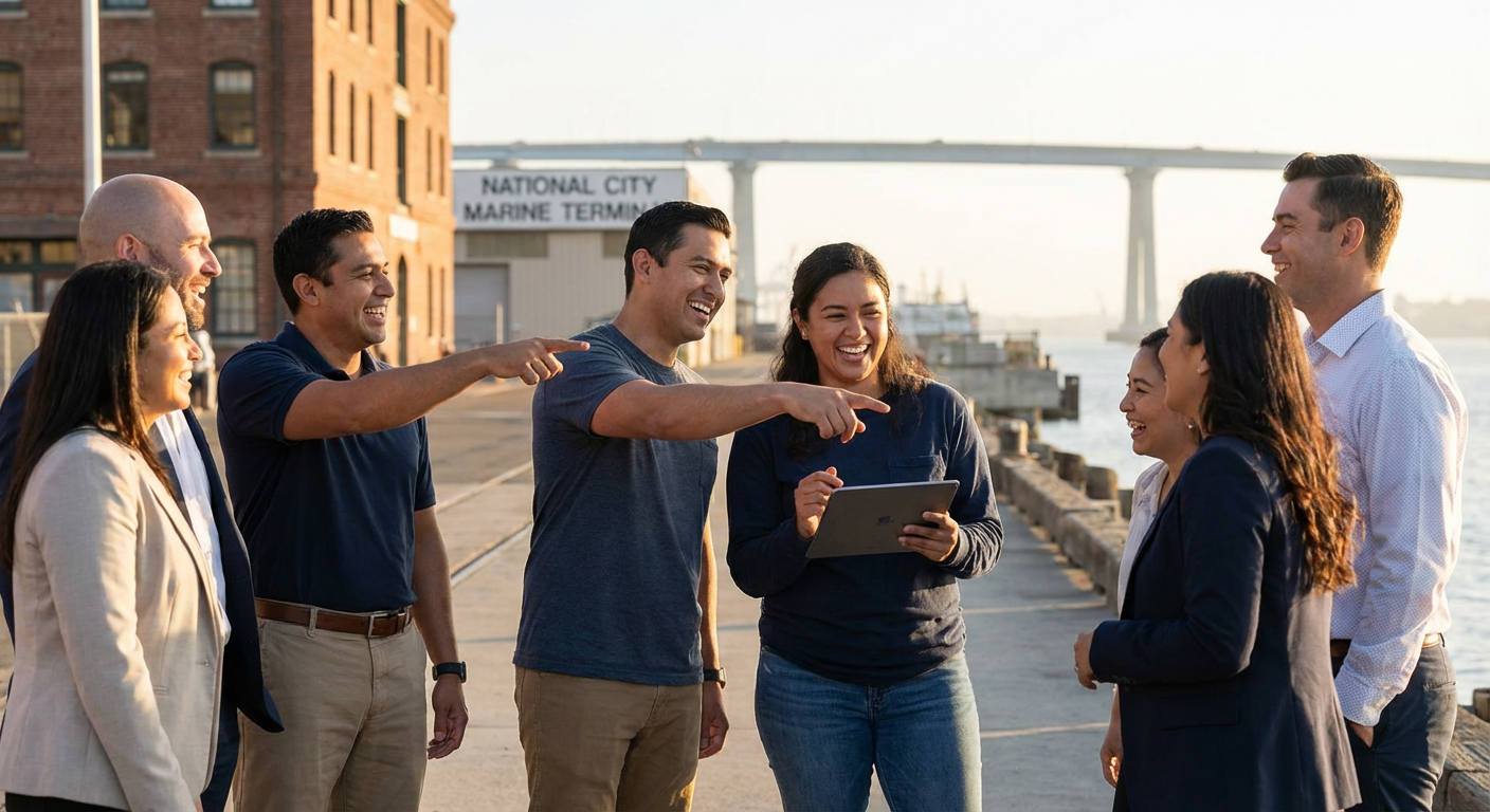 National City team building