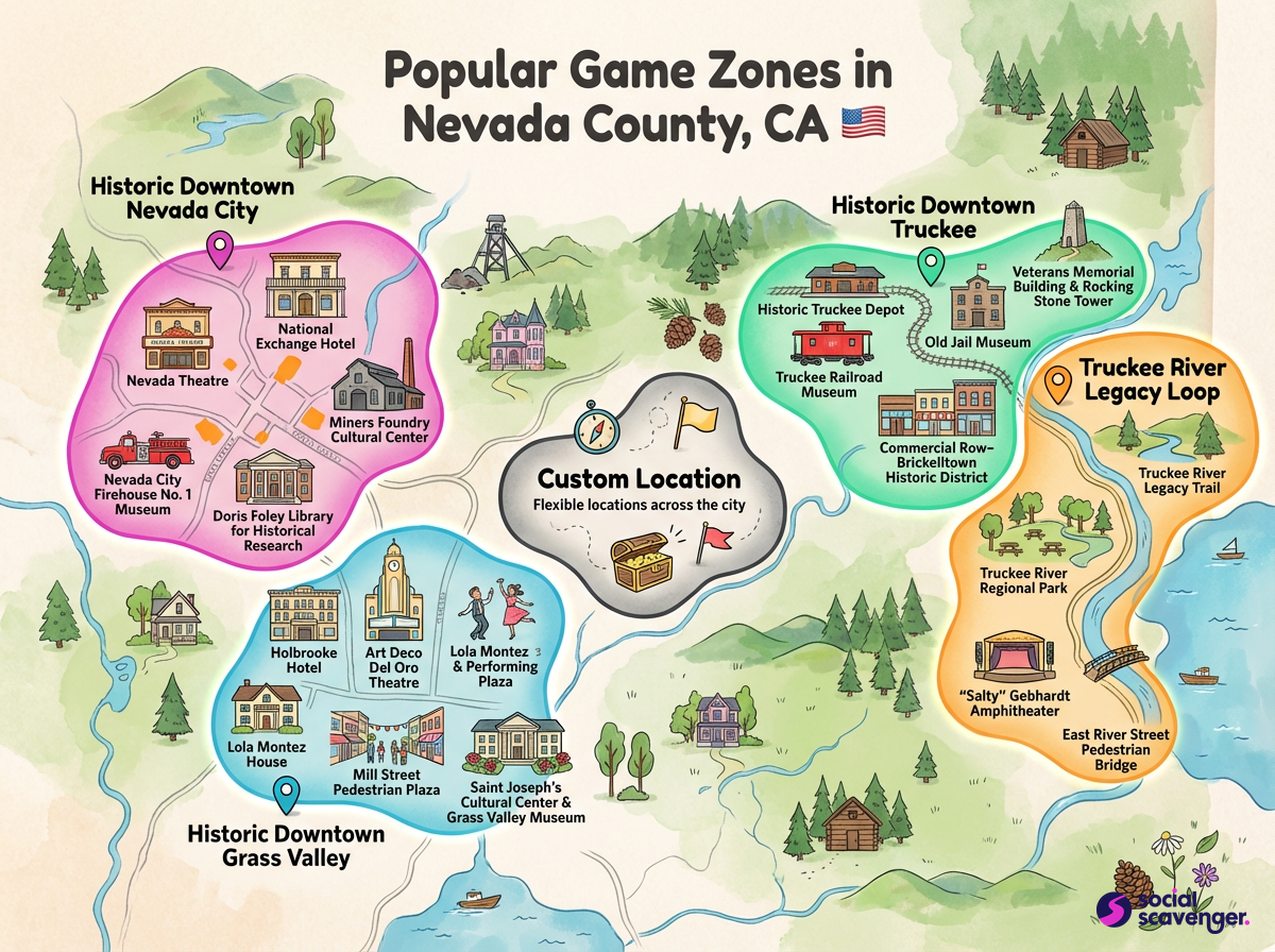 Explore Nevada County's Top Game Zones