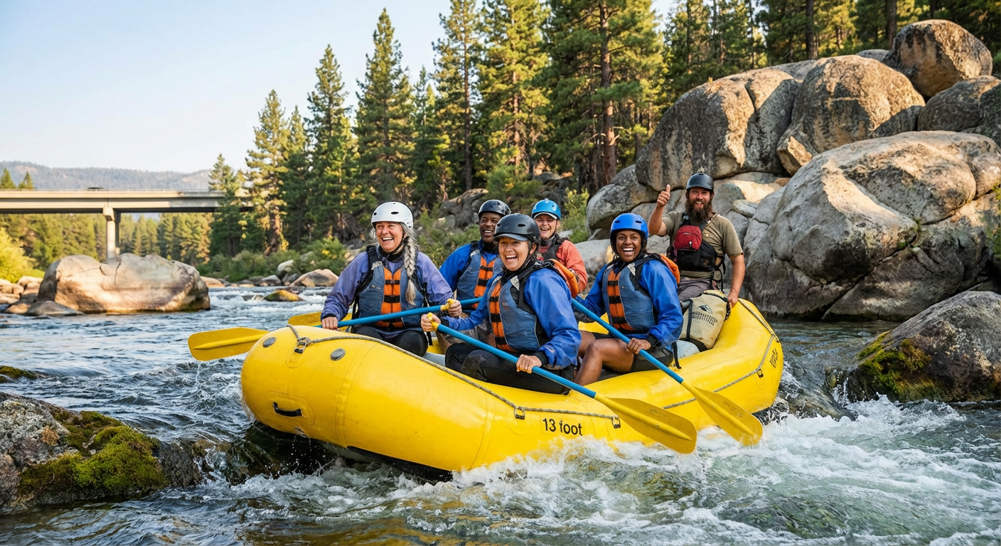 Truckee River Whitewater Rafting Boca–Floriston Run