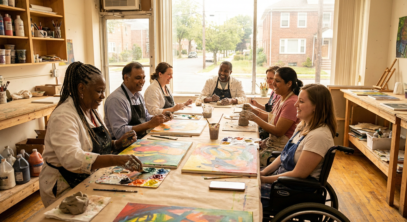 Creative Paint and Craft Night at Imaginook