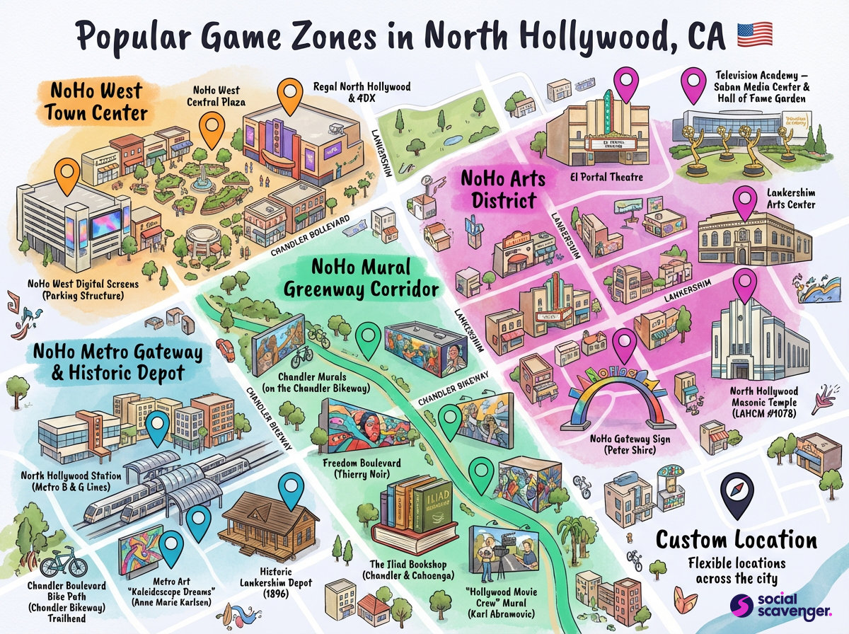Discover North Hollywood's Premier Game Zones