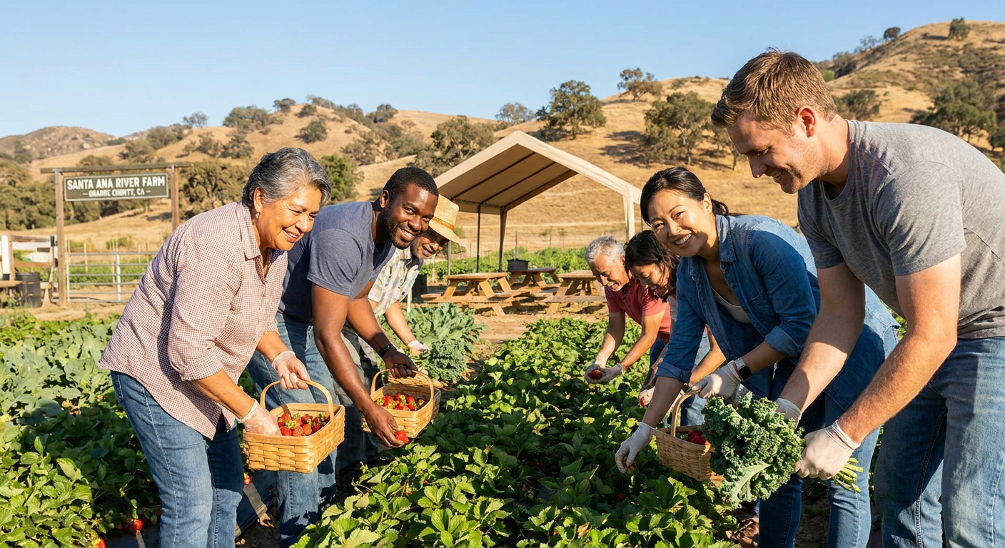 Private U-Pick Farm Tour With Shaded Tent Gathering