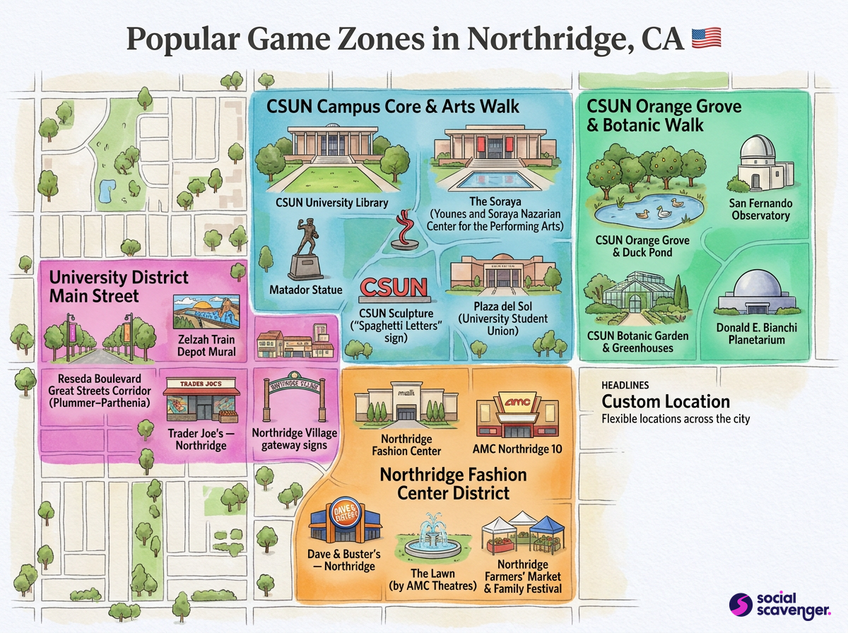 Discover Northridge's Top Game Zones