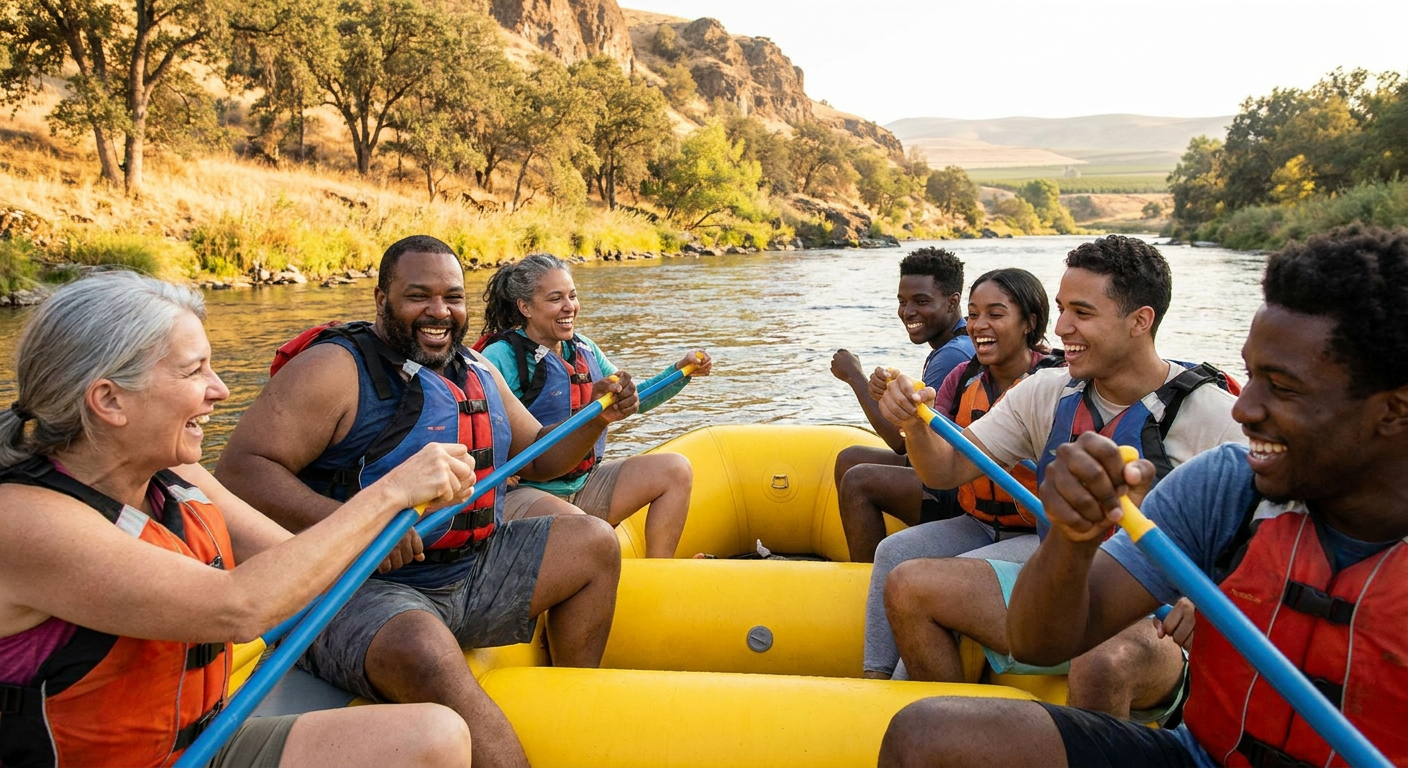 Stanislaus River Group Rafting Float Trip