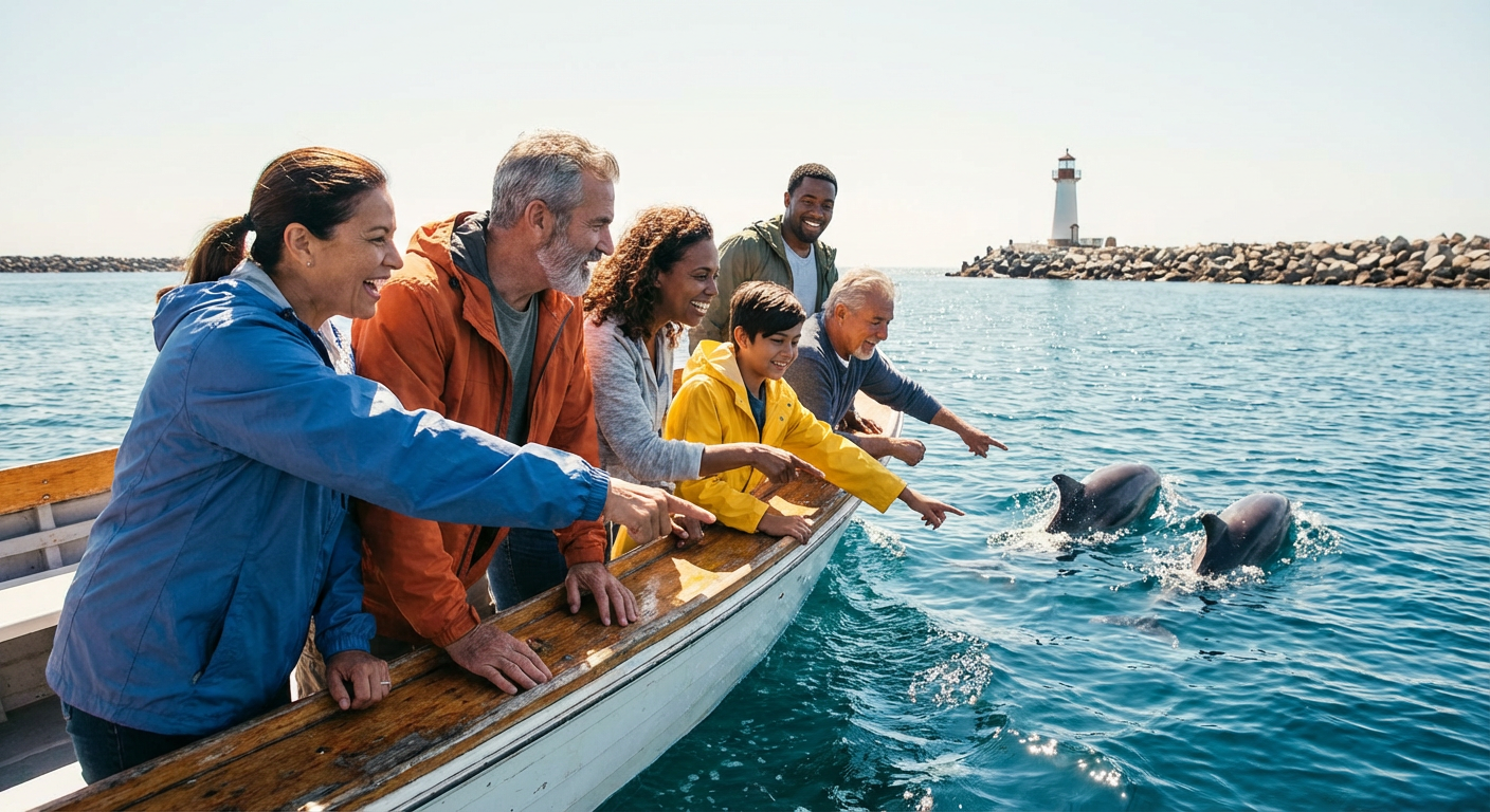 Small-Boat Whale and Dolphin Watching Cruise