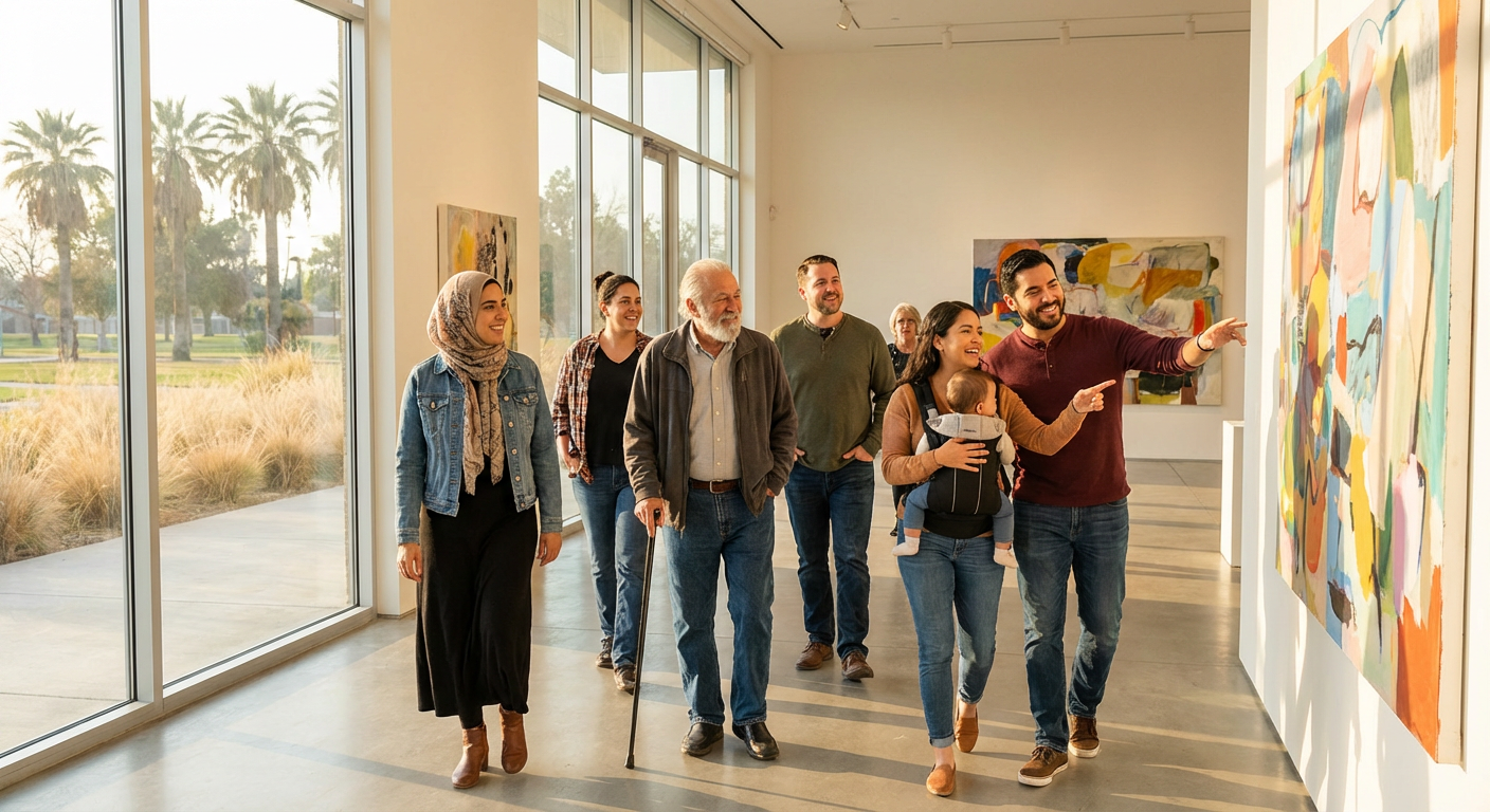 Docent-Led Group Gallery Tour at Bakersfield Museum of Art