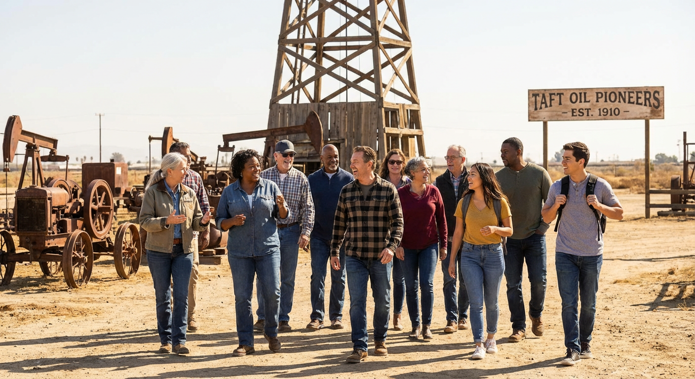 Oil Heritage Museum Visit at West Kern Oil Museum