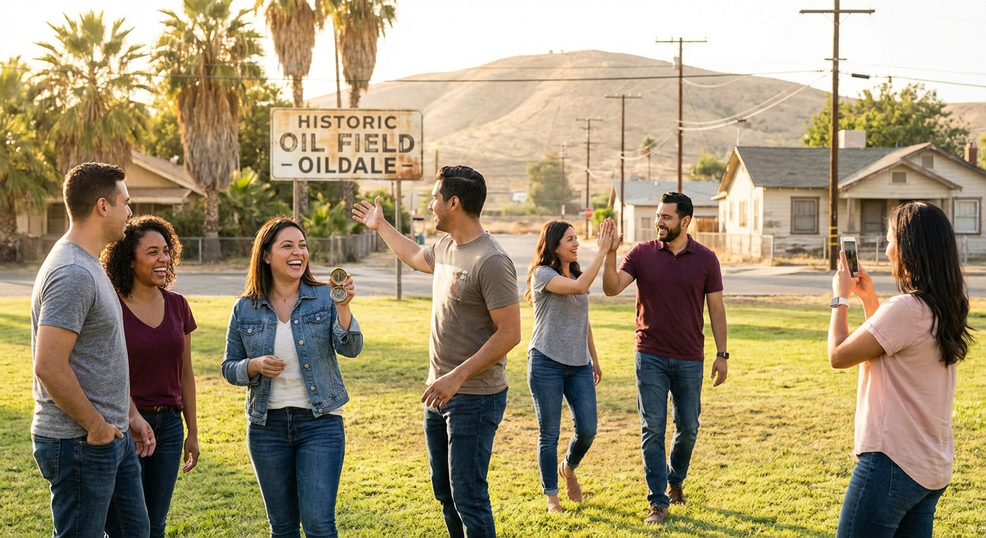 Oildale team building