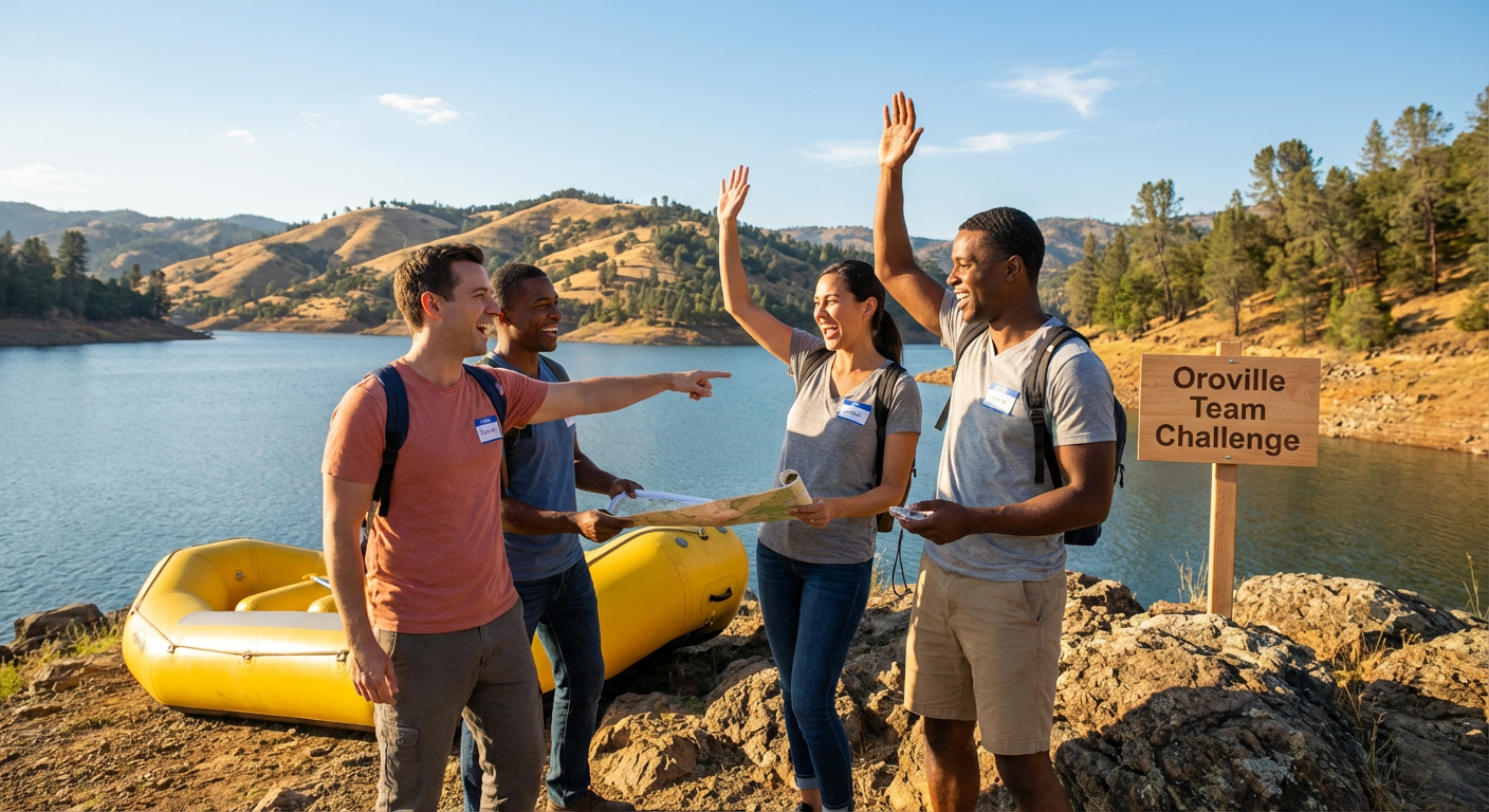 Oroville team building