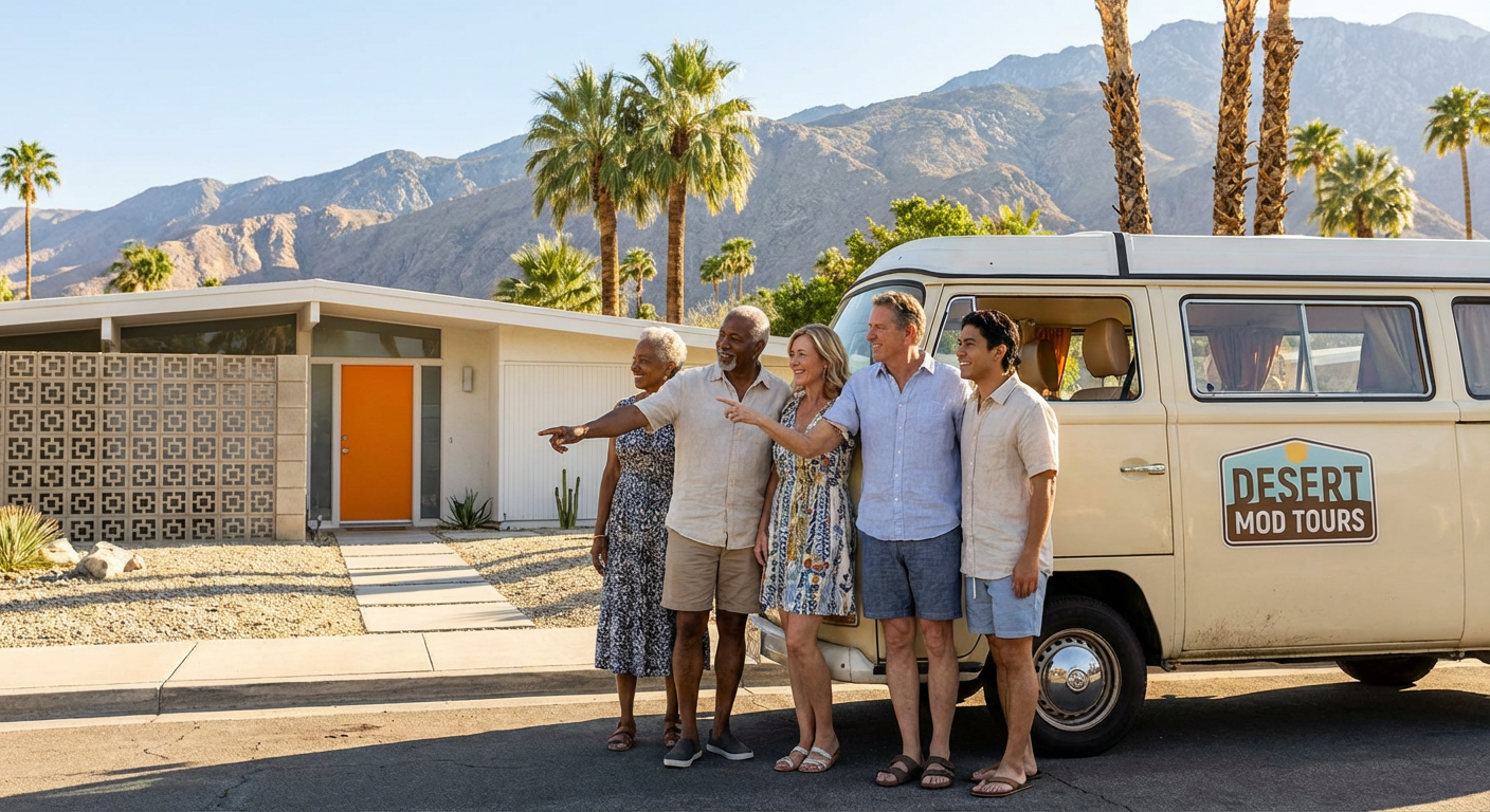 Mid-Century Modern Architecture Van Tour