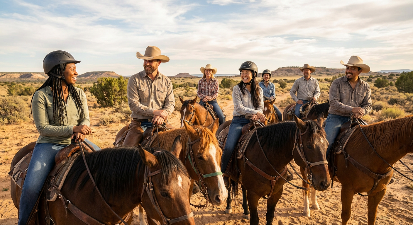 Desert Horseback Lunch Ride to La Cabaña