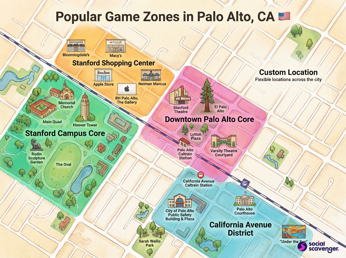 Explore Palo Alto's Premier Game Zones
