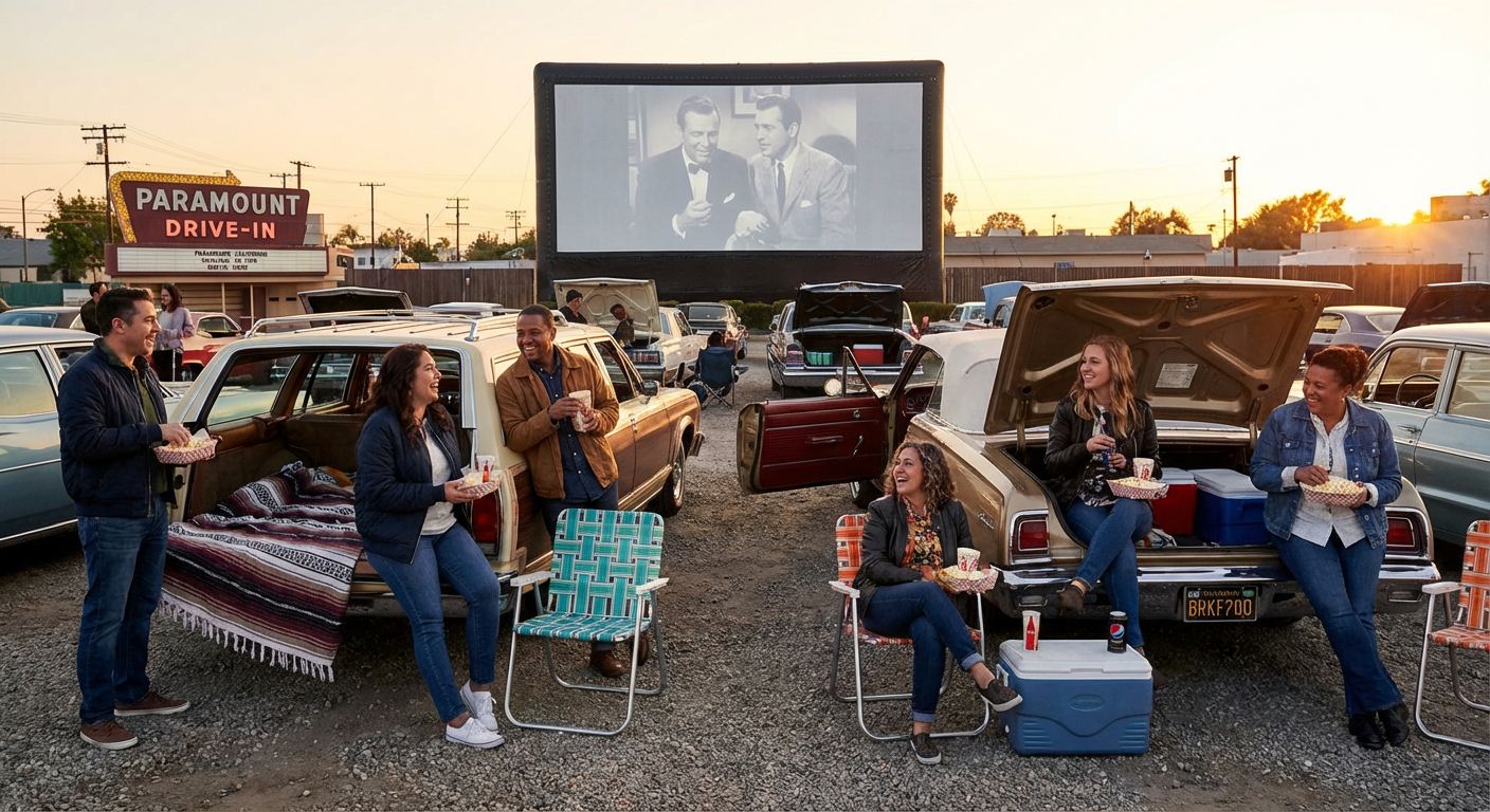 Paramount Drive-In Private Screen Rental