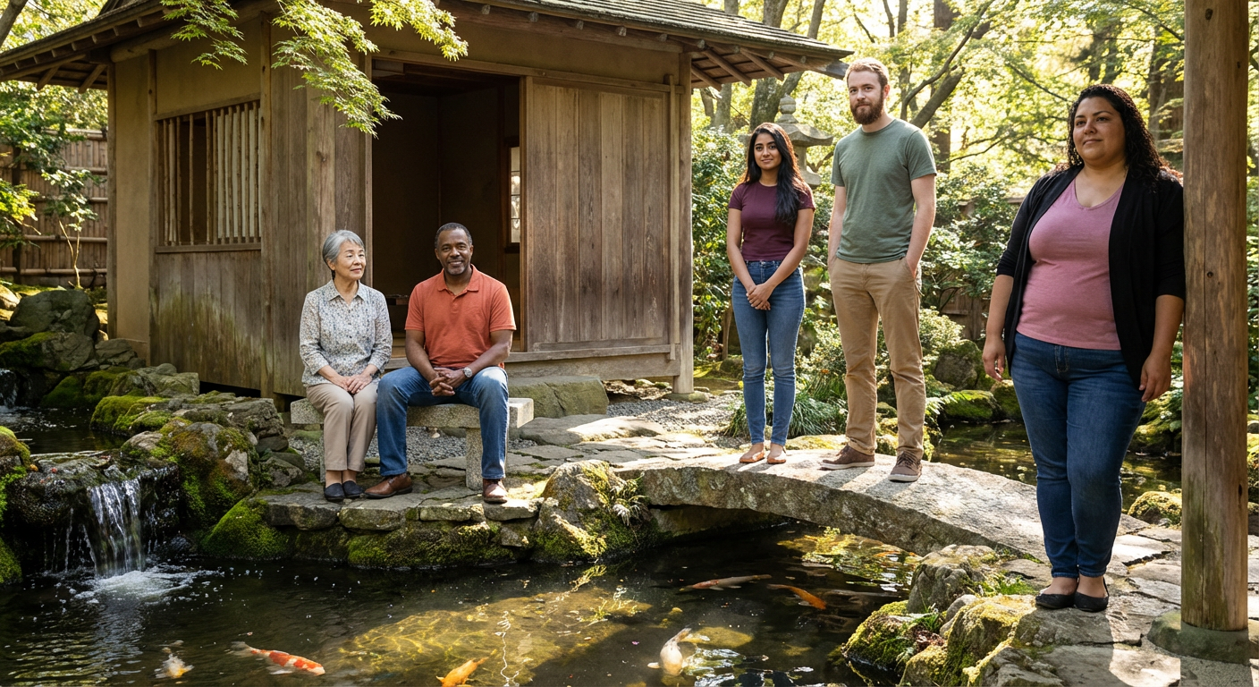 Private Garden Retreat at Storrier Stearns Japanese Garden