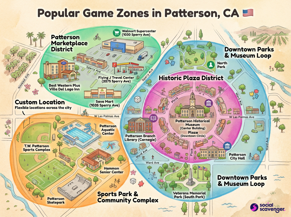 Explore Patterson's Premier Game Zones