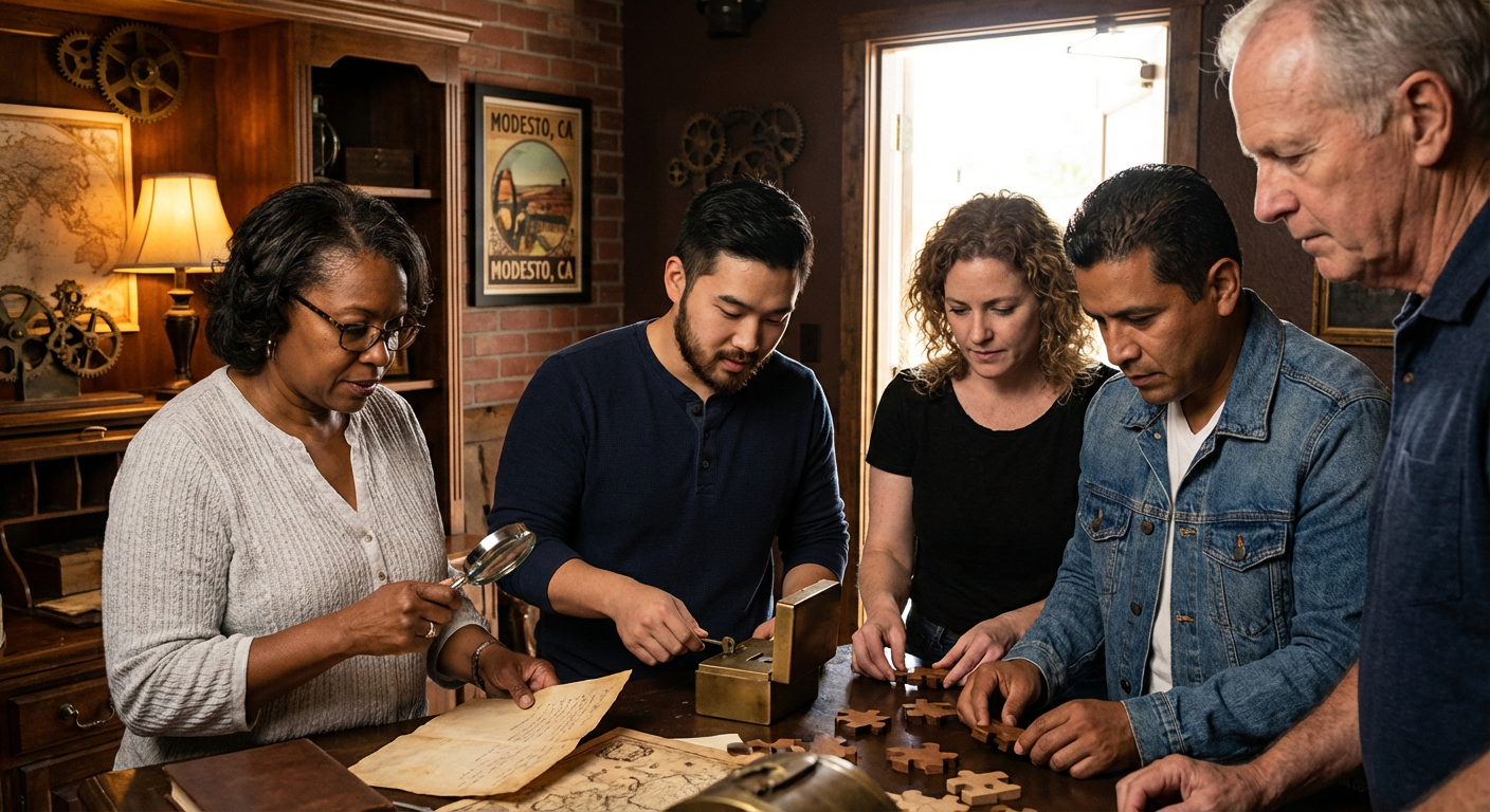 Private Escape Room Team Challenge in Modesto