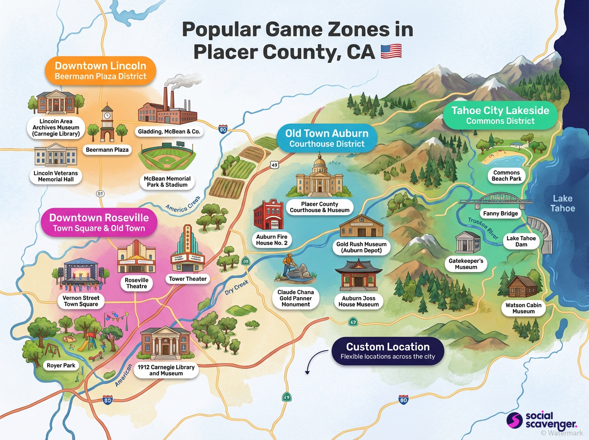Explore the Top Game Zones of Placer County