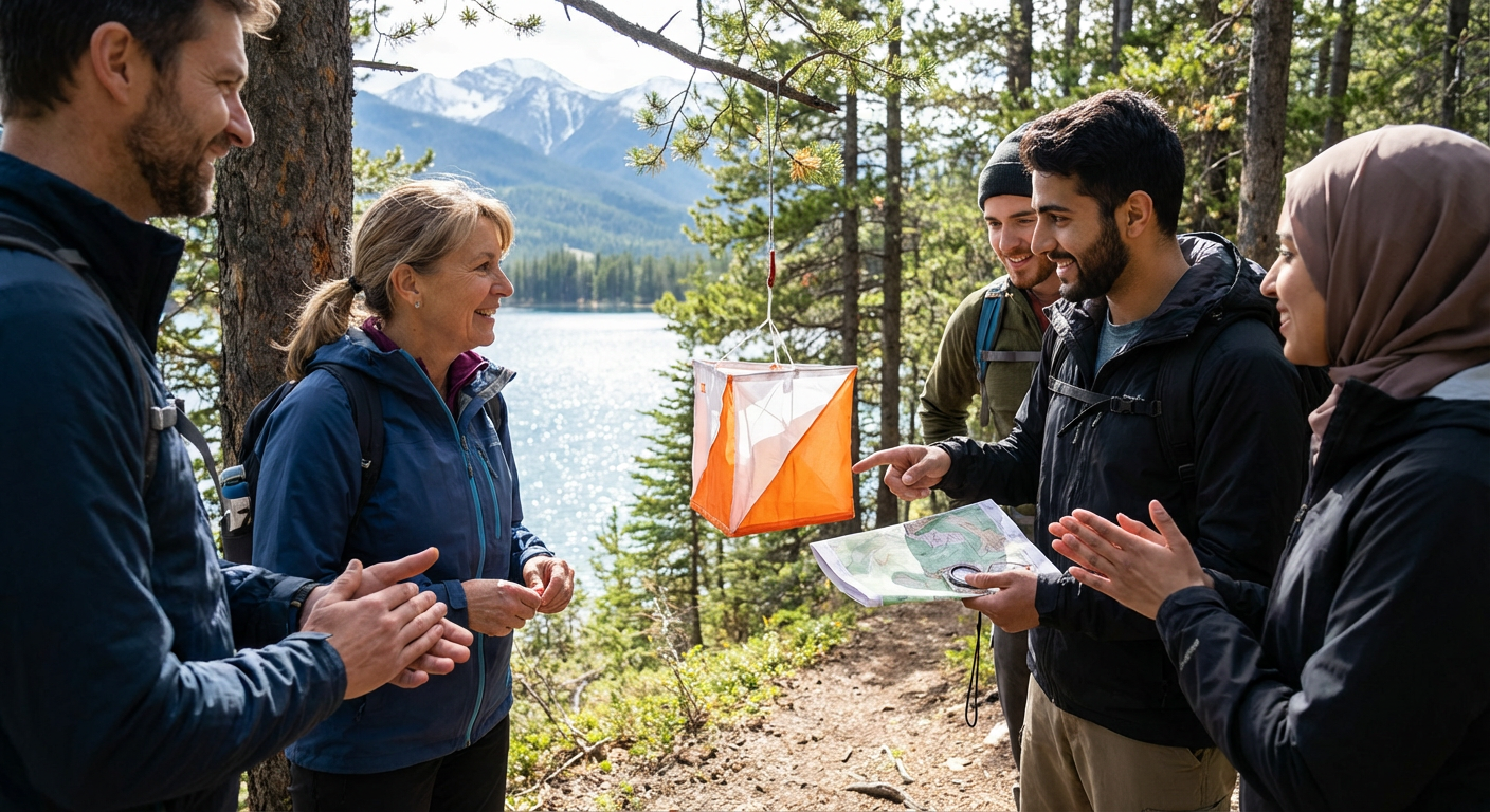 Team Orienteering and Navigation Challenge at Tahoe Treetop