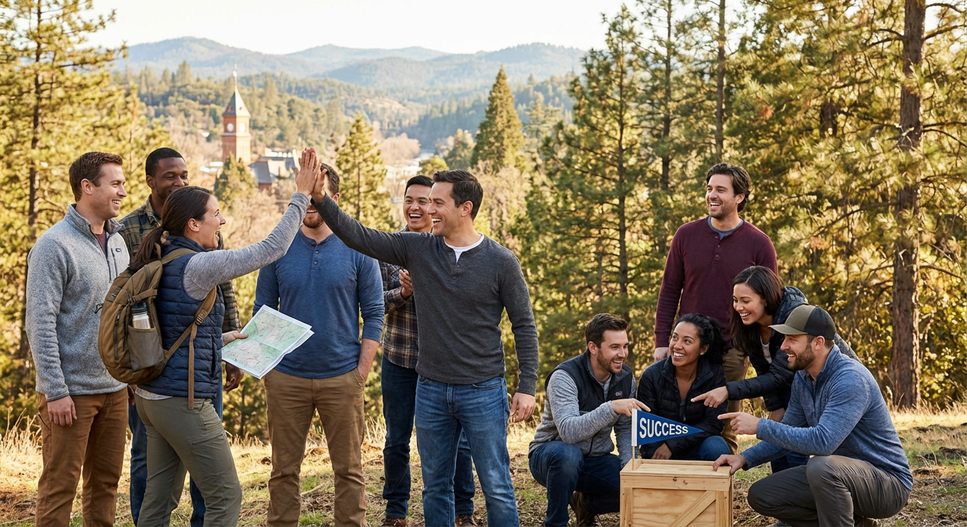 Placer County team building