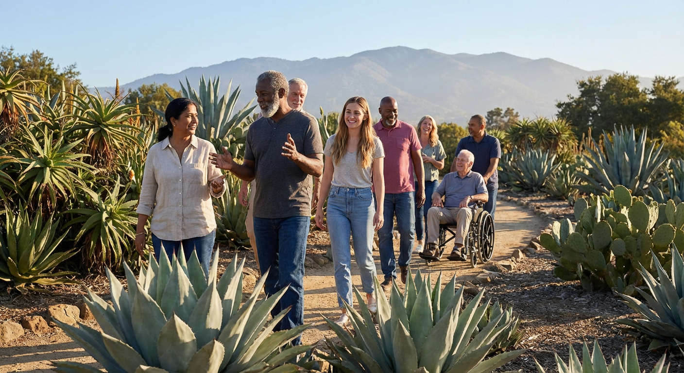 Private Guided Tour at The Ruth Bancroft Garden