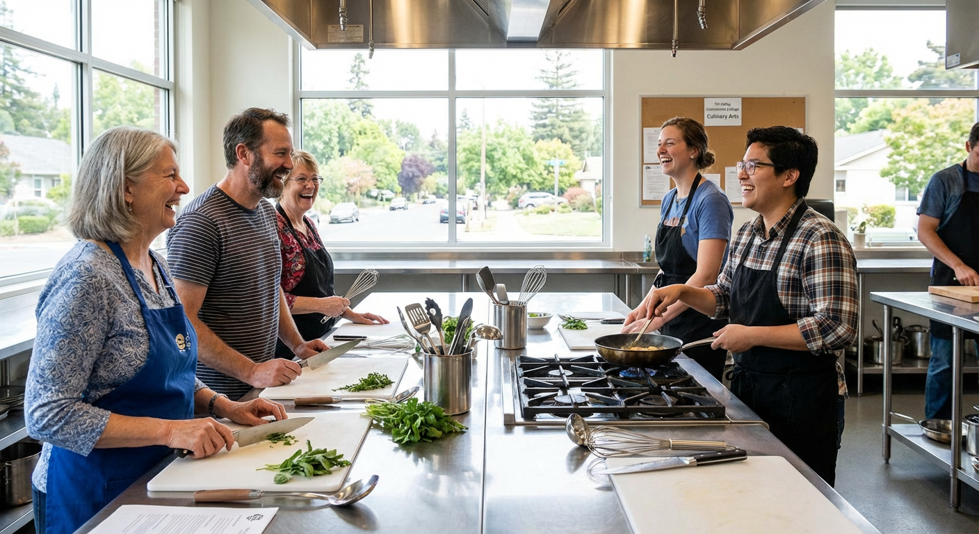 Express Team Cooking Class at Pans On Fire