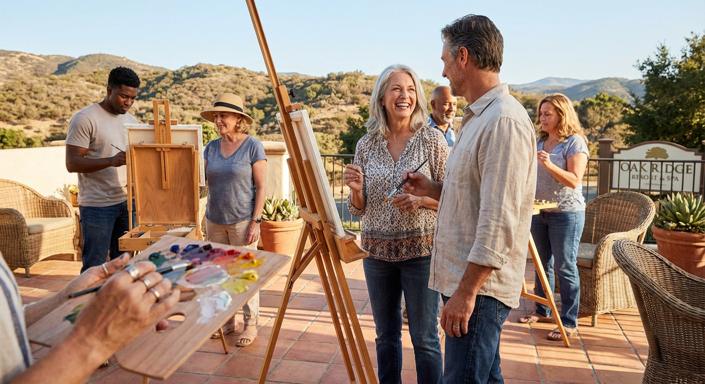 Canyon-Inspired Canvas Painting Workshop