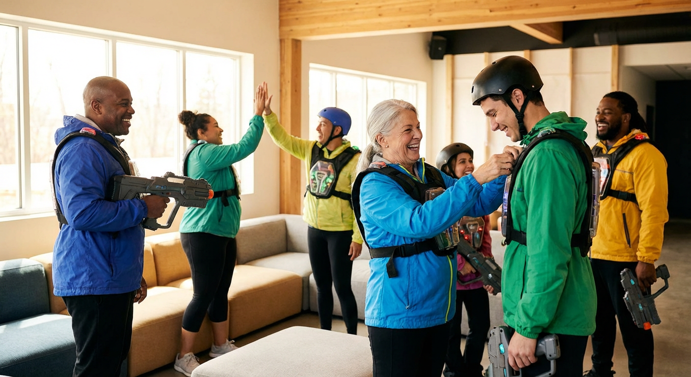 Private Laser Tag and Party Room Experience