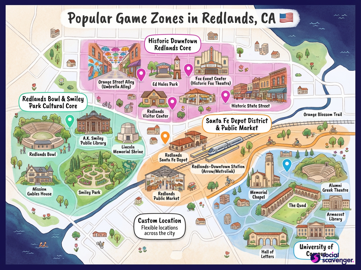 Discover Redlands' Premier Game Zones