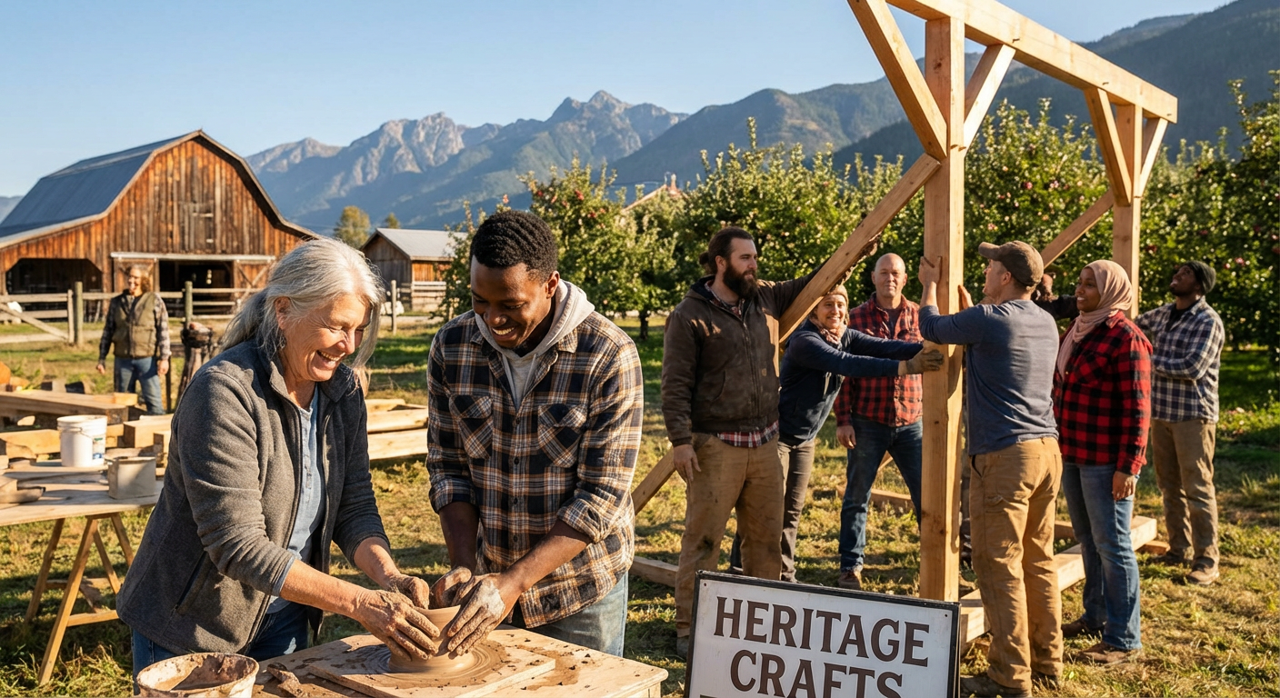 Colonial Farm Life Adventure at Riley’s Farm