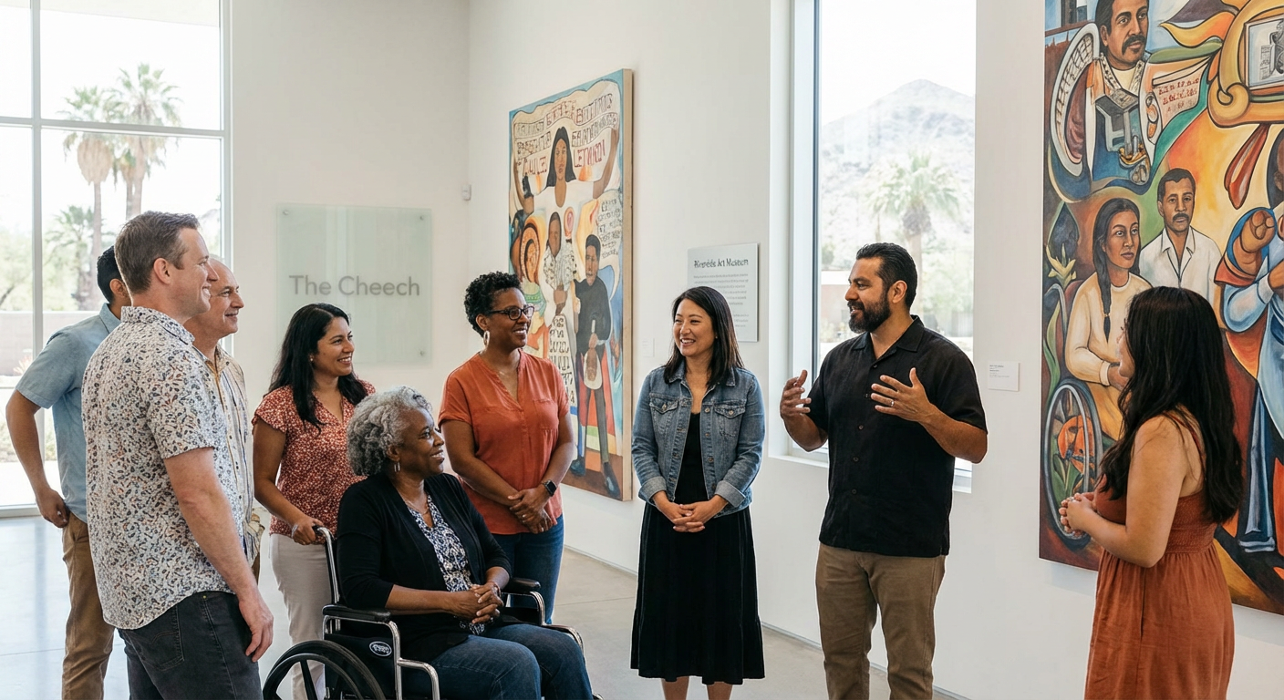 Private Group Chicano Art Tour at The Cheech