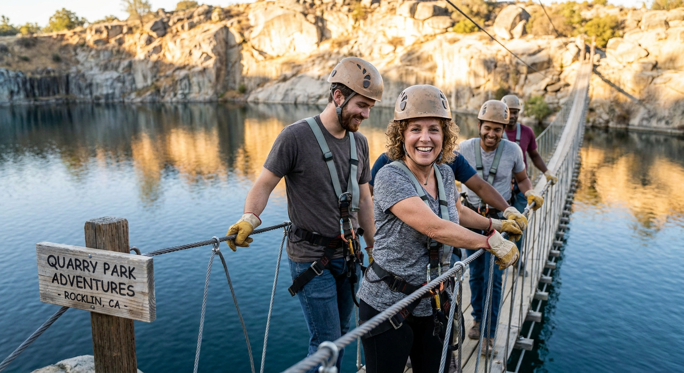 Granite Quarry Zipline and Aerial Adventure