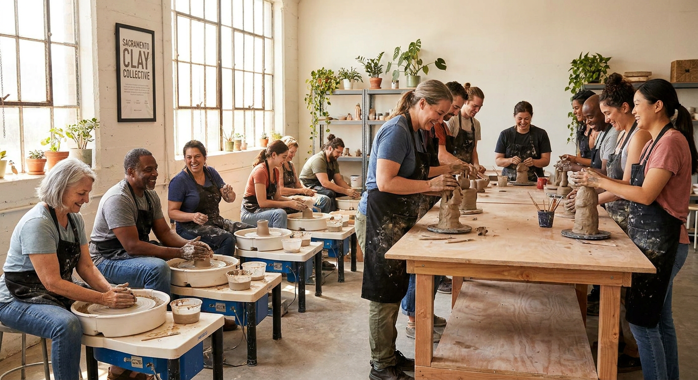 Private Pottery Workshop at Verge Center for the Arts