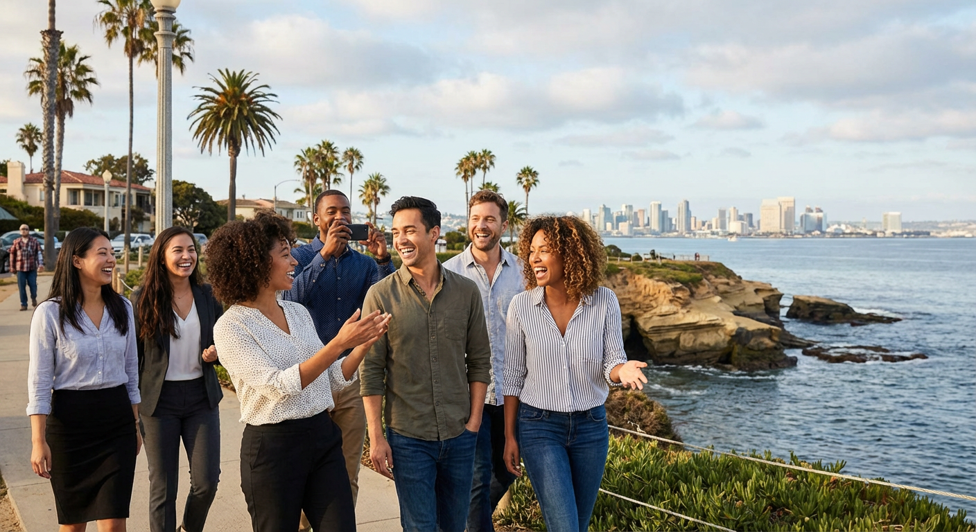 San Diego County team building