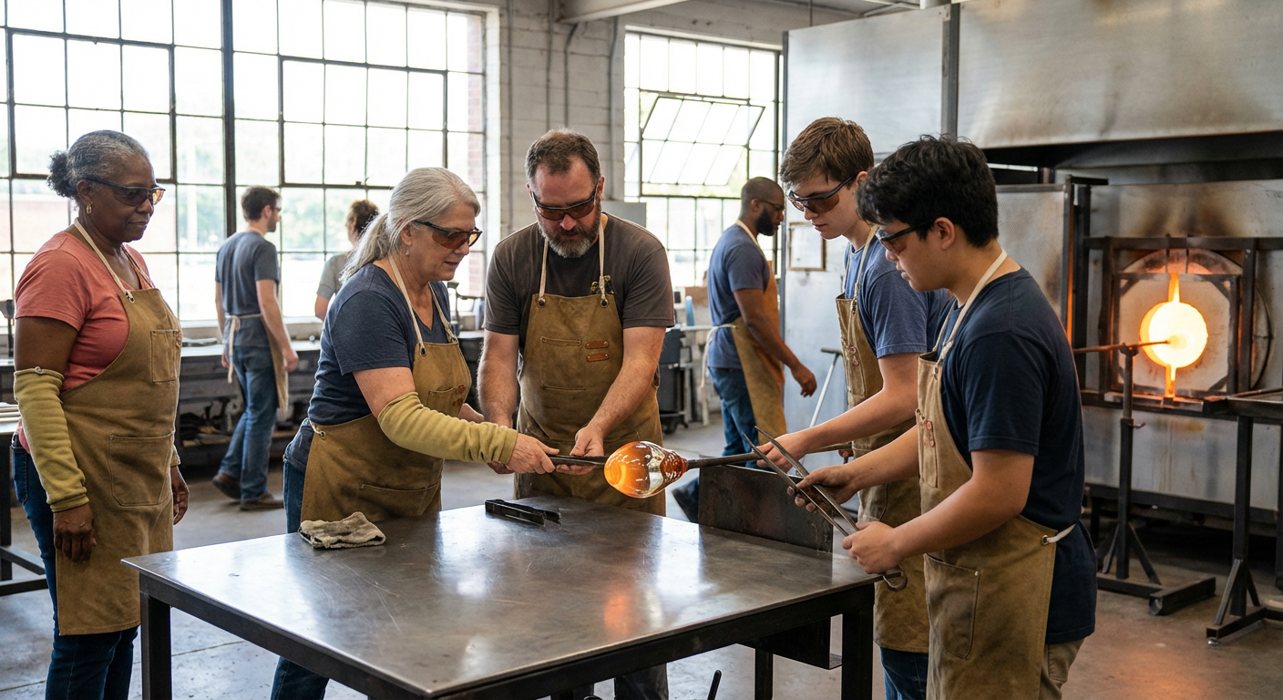 Make Your Own Glass at Barrio Glassworks